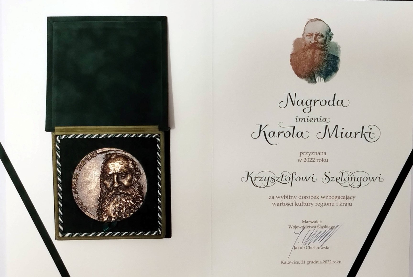 Nagroda im. Karola Miarki (fot. Książnica Cieszyńska)